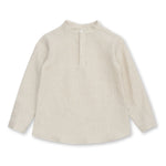 Boys' Designer Shirts, Natural, ages 1 to 6.