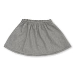 Girls' Designer Skirt, Grey, ages 1 to 6.