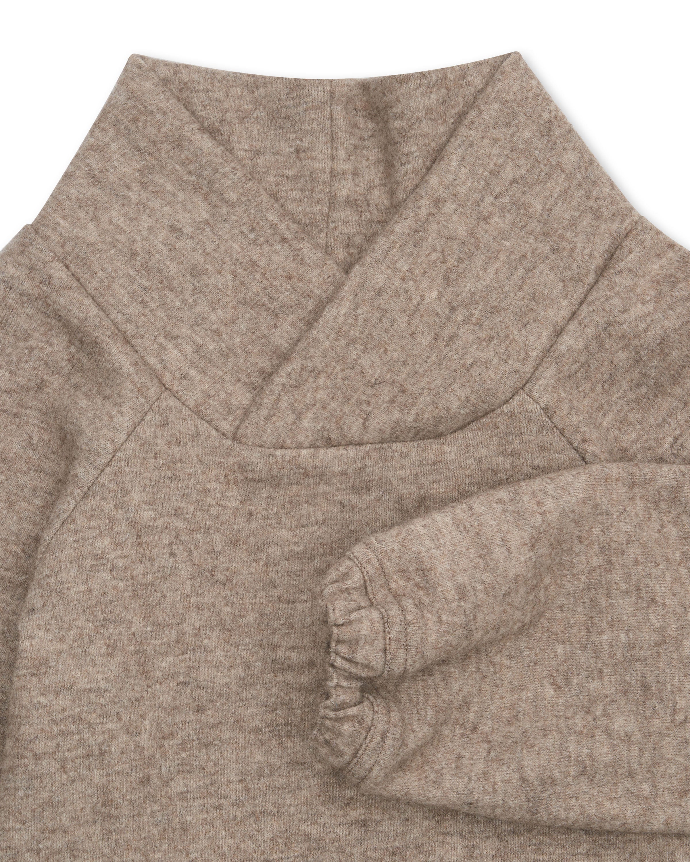 Boys' Designer Jumper, Wool/Polyester Blend, Oatmeal, ages 1 to 6.