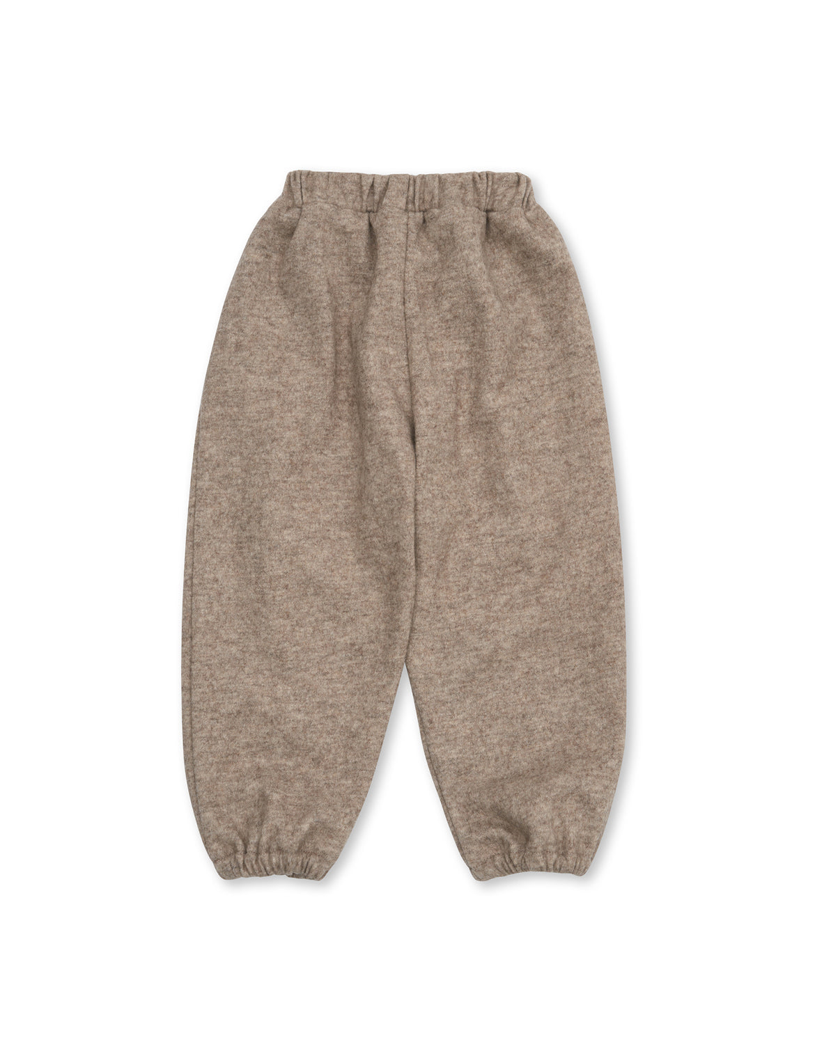 Boys' Designer Pants, oatmeal, wool/polyester blend, ages 1 to 6.